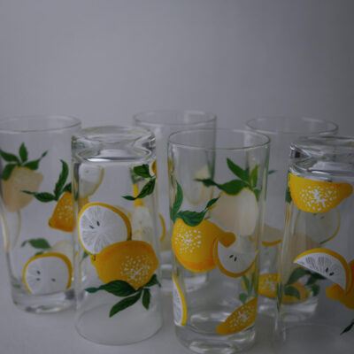 Citronglas fra Frankrig, 6 stk.