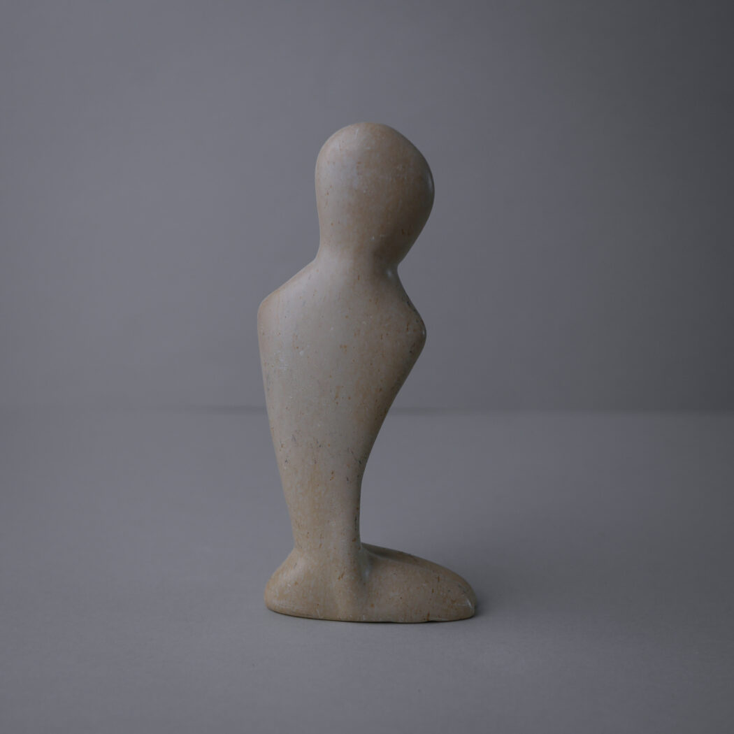 Beige Figur i Fedtsten 4