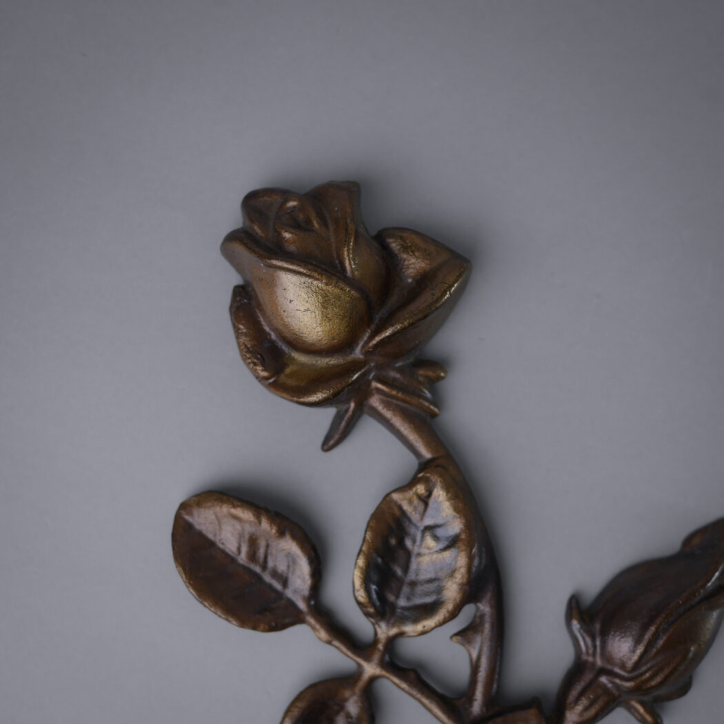 Messing Rose til Væggen 3