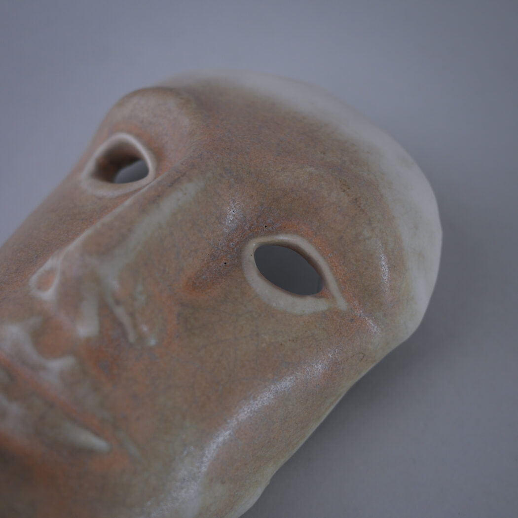 Beige Keramik Maske 2
