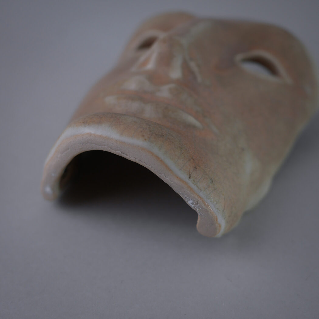 Beige Keramik Maske 6