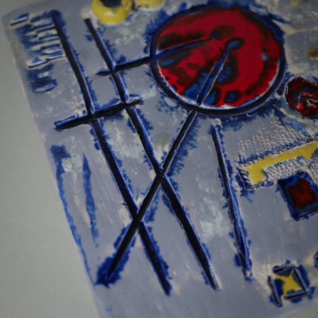 Abstrakt Keramik Vægkunst 3