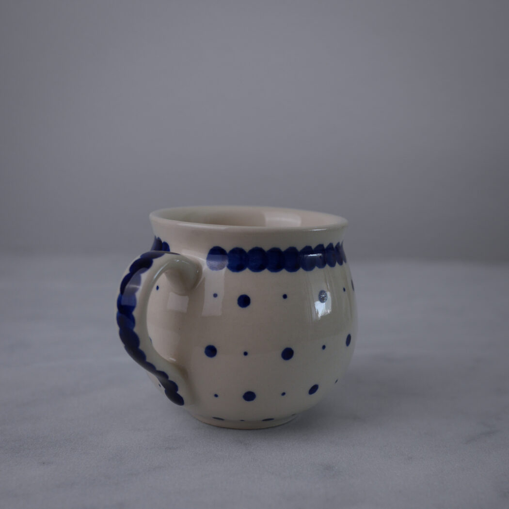 Krus med Blå Prikker 2