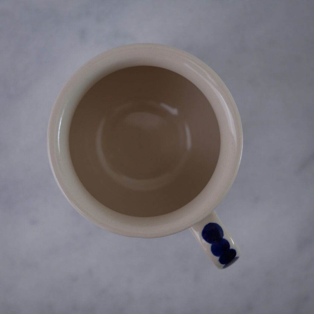 Krus med Blå Prikker 5