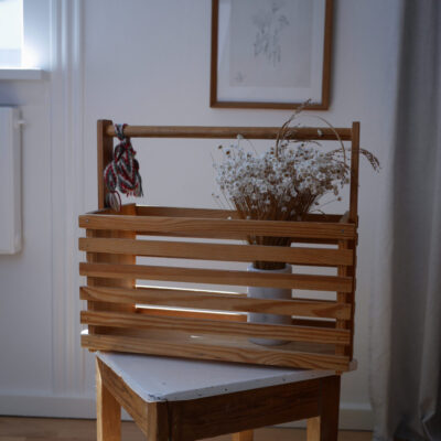 Tremme Avisholder i Træ