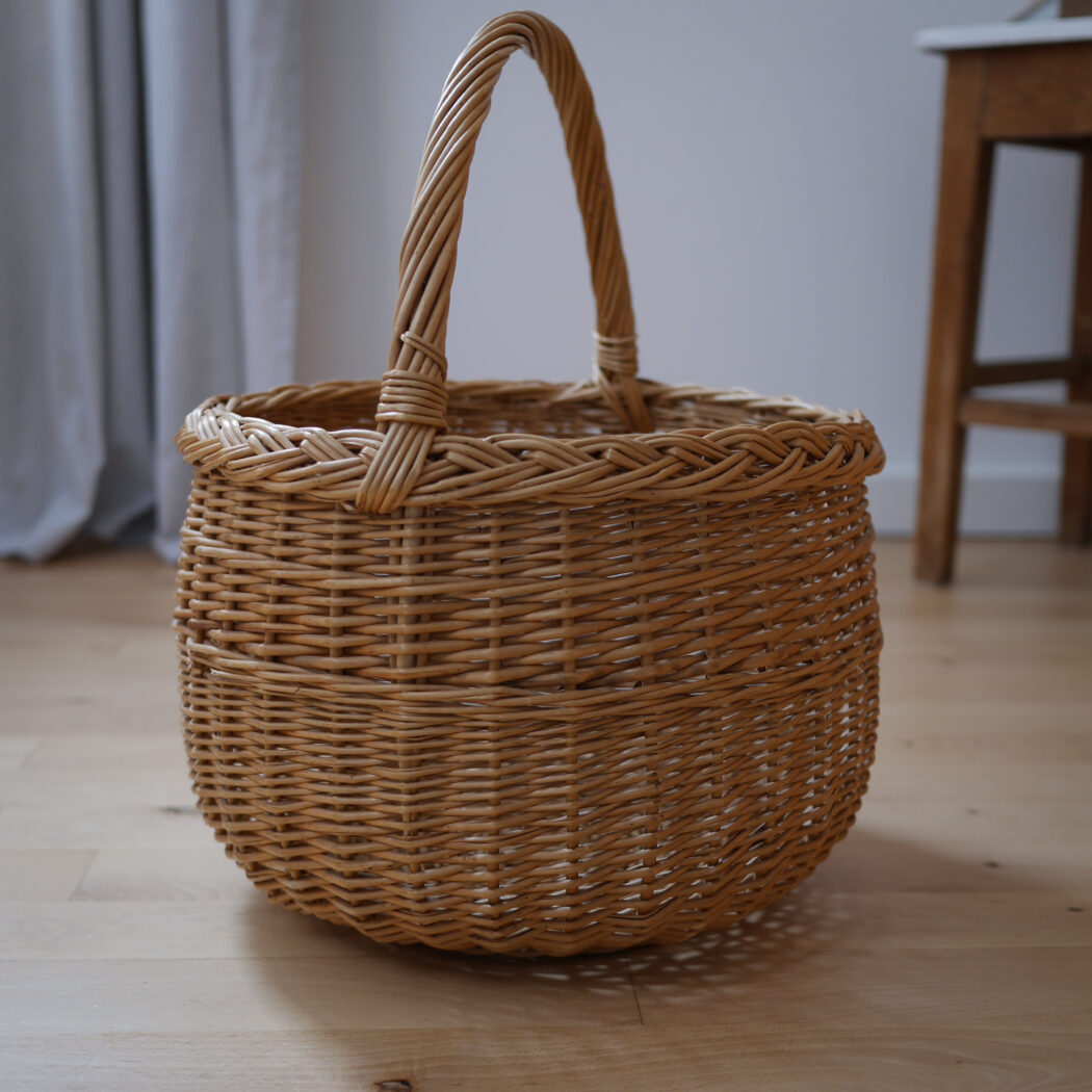 Pilefletskurv med Hank til Tæpper 2