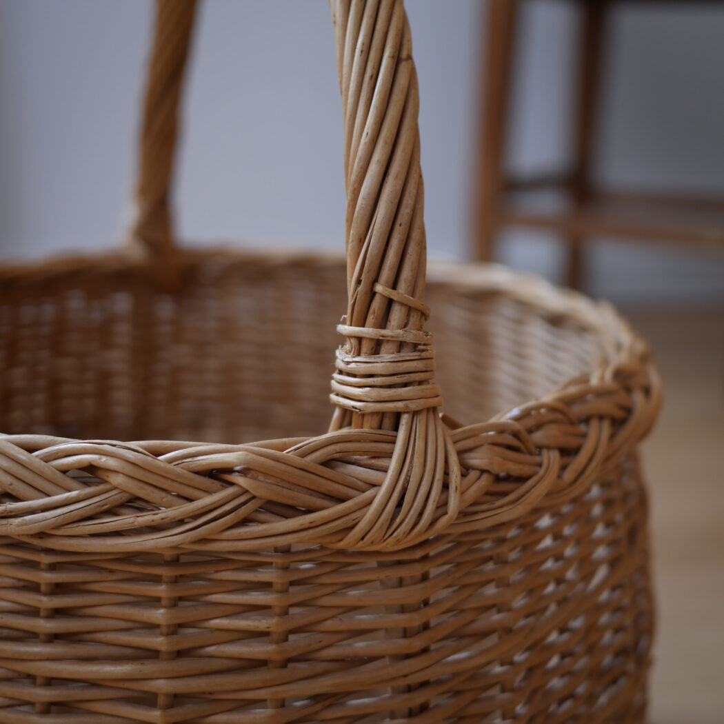 Pilefletskurv med Hank til Tæpper 5