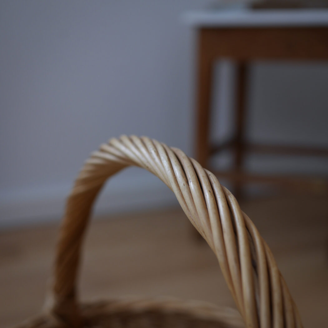 Pilefletskurv med Hank til Tæpper 7