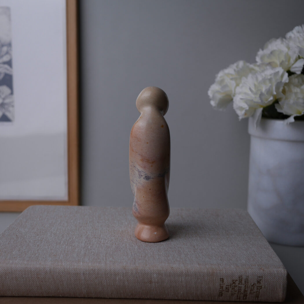 Fedtstensfigur - Kvinde med Barn 3