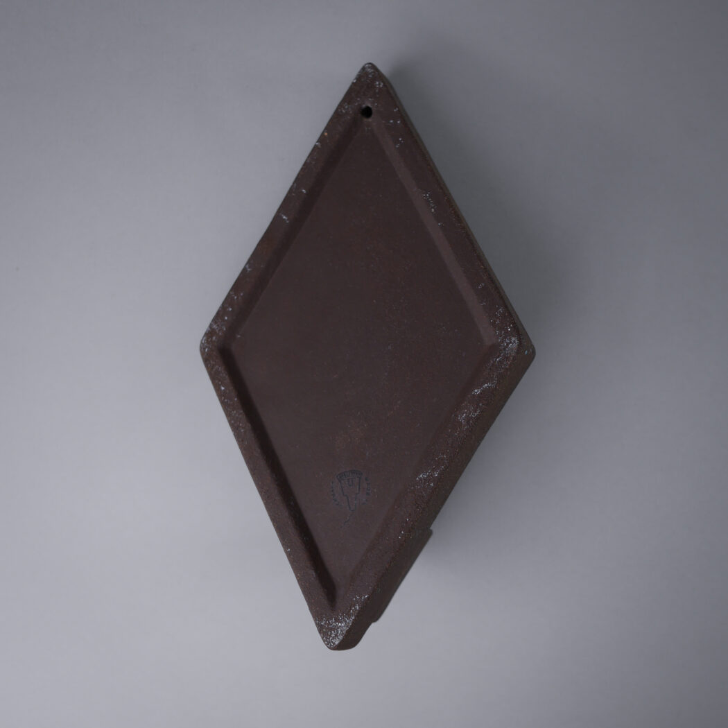 Brun & Gul Vægstage i Keramik 7