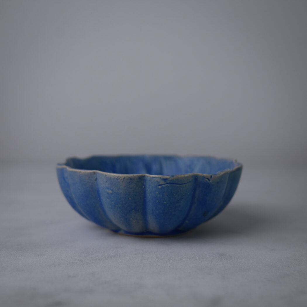 Dekorative Blå Keramik Skåle, 5 stk. 2