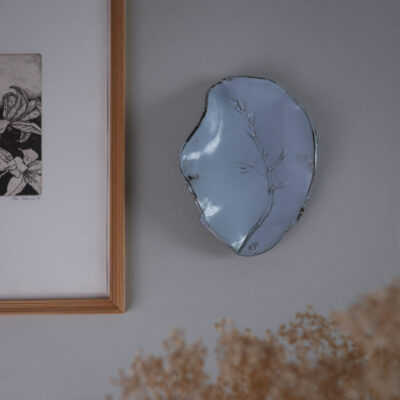 Asymmetrisk Lyseblåt Relief