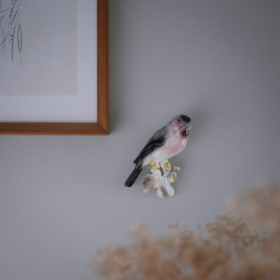 Porcelæns Fugl til Væggen