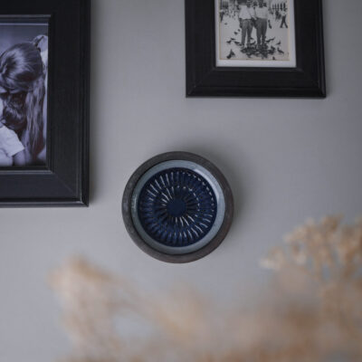 Lille Rund Blå Platte