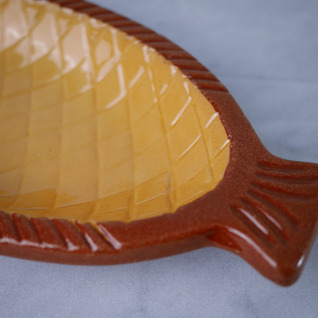 Gult Fiskefad i Keramik 3