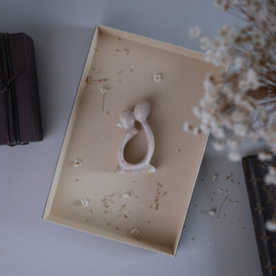 Lille Rosa Fedtstensfigur