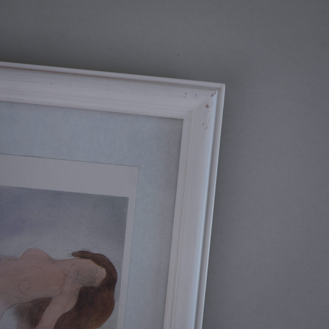 Akvarel Billede med Kvinde 3