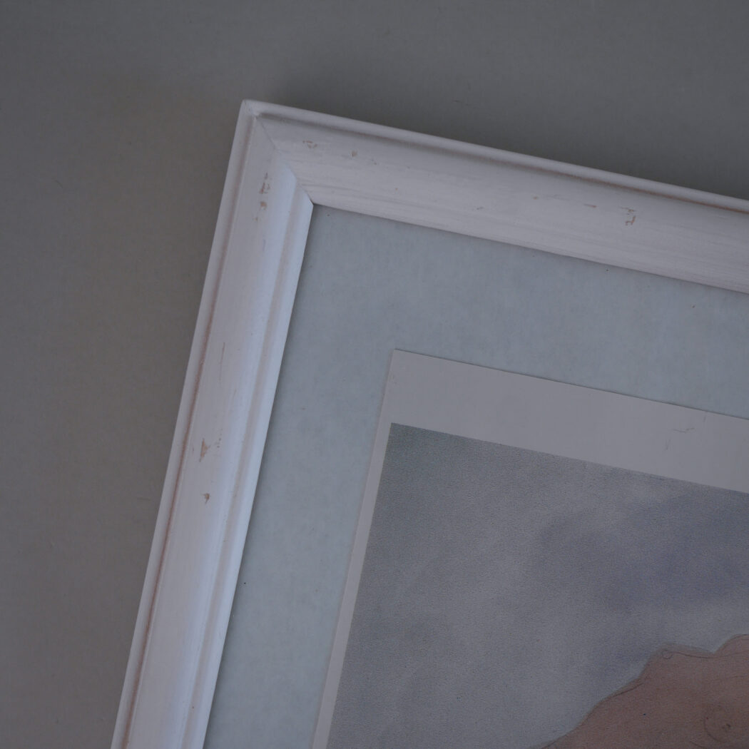 Akvarel Billede med Kvinde 4