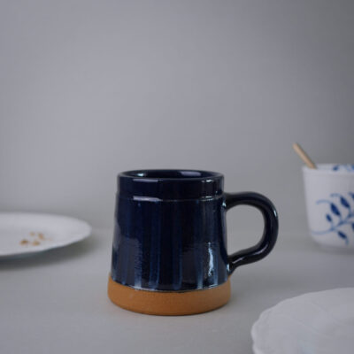 Blåt Krus i Keramik