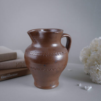 Rustik Brun Kande i Keramik
