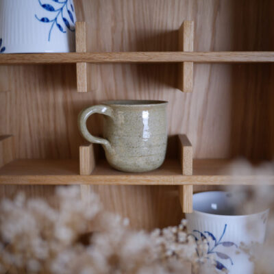 Håndlavet Beige Krus