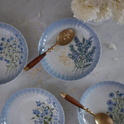 Dybe Svaneholm Tallerkner, 4 stk.