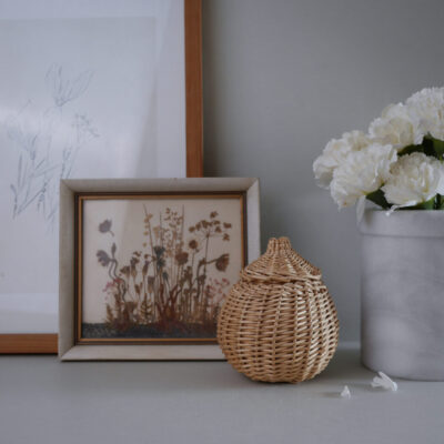 Lille Flettet Pynte Lågkrukke