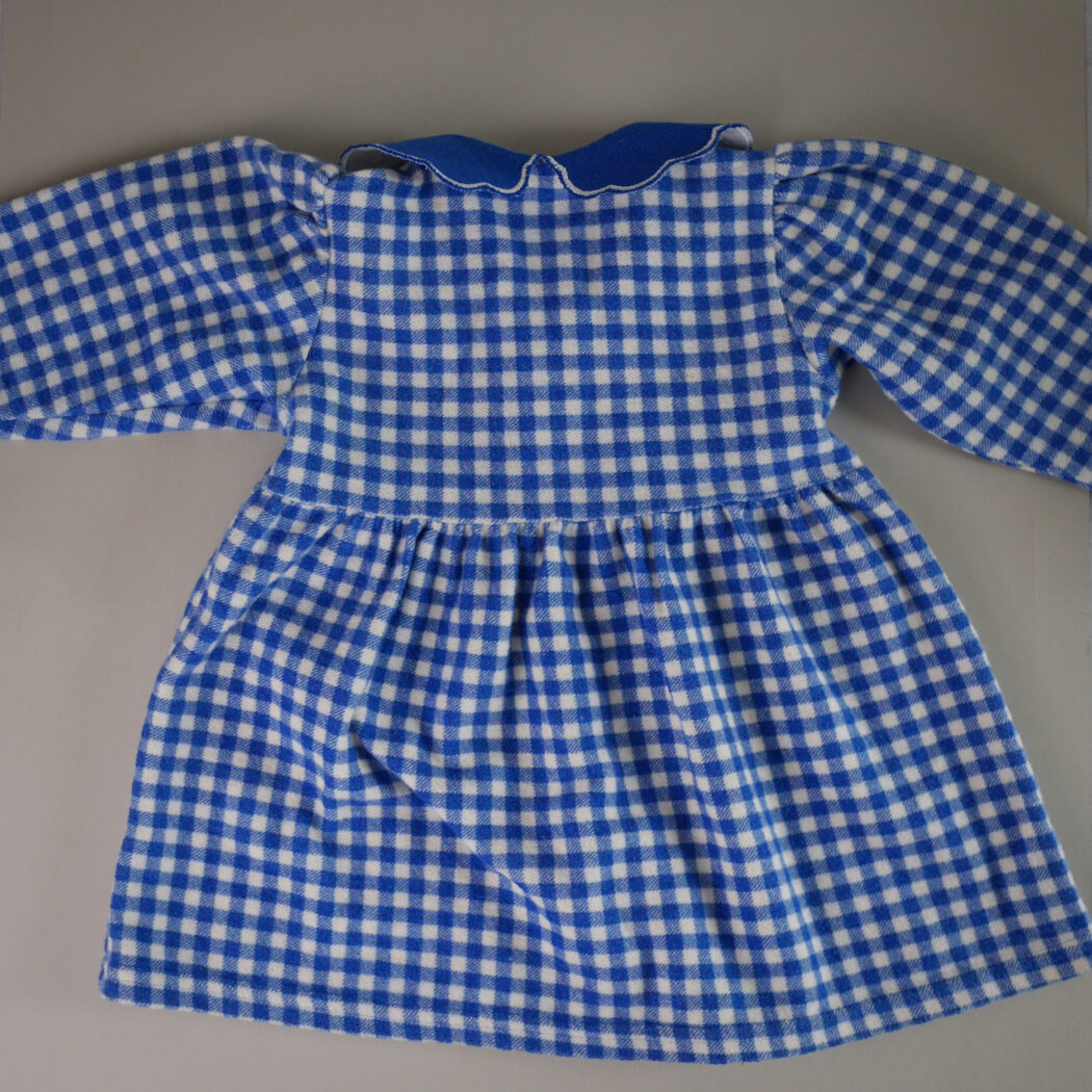 Blåternet Vintage Kjole 8