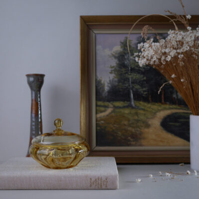 Gylden Glas Bonbonniere