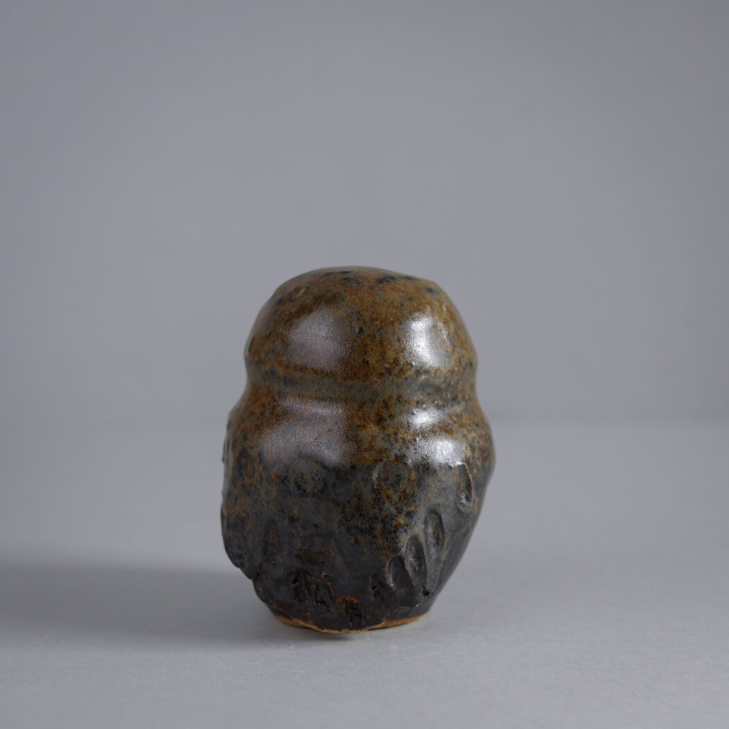 Charmerende Håndlavet Keramik Ugle 3