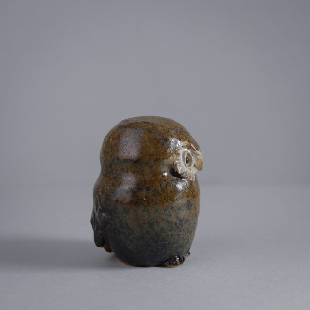 Charmerende Håndlavet Keramik Ugle 4