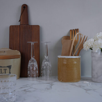 Gul Krukke til Bestik