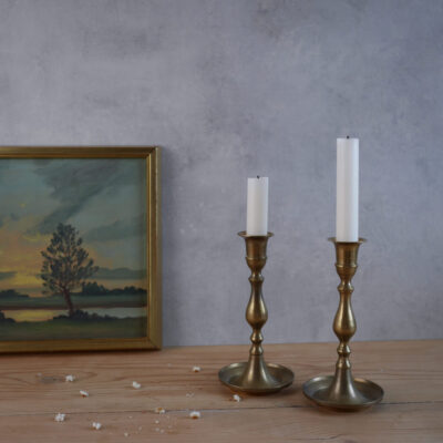 Vintage Messing Stager, 2 stk.