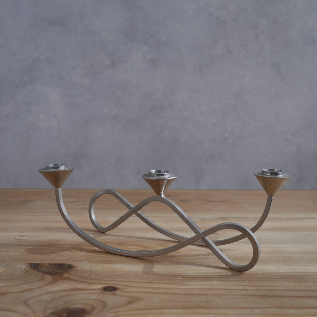 Swirl Metal Stage til Tre Lys 3