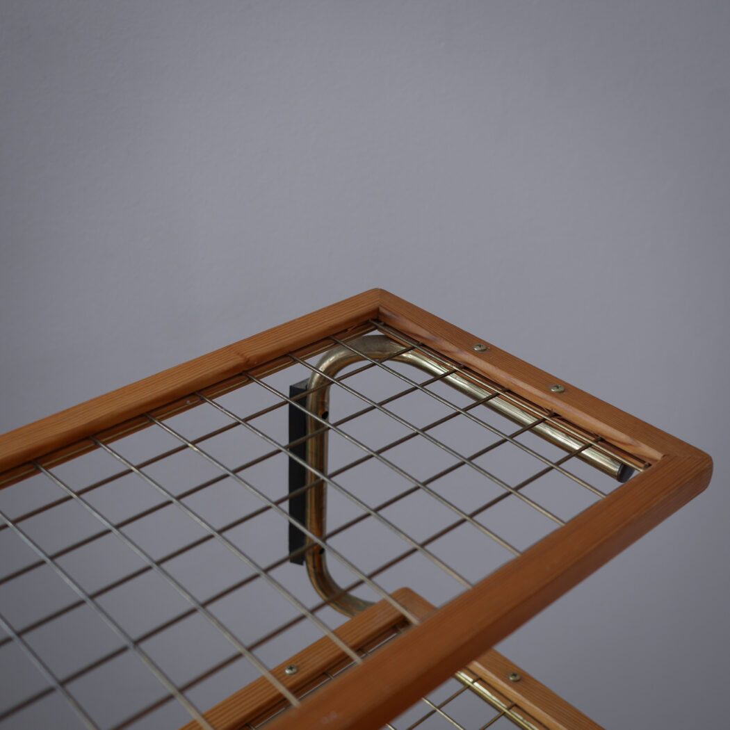 Retro Hattehylde med Messing detaljer 10