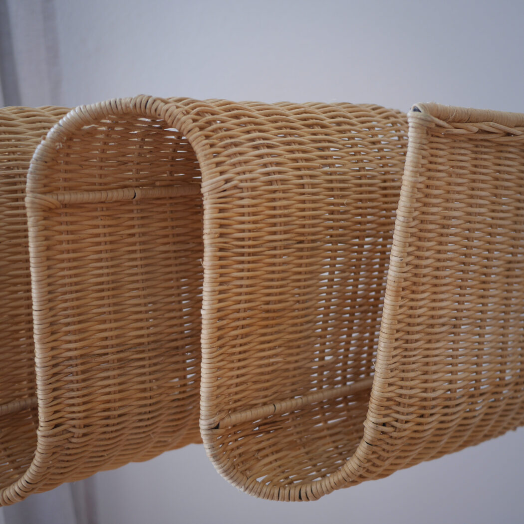 Lys Flettet Magasinholder til Væggen 9