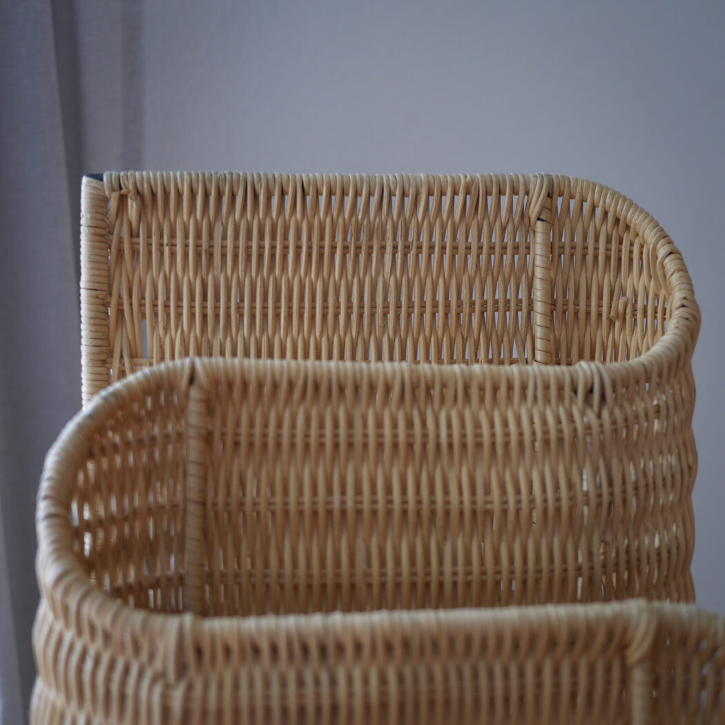 Lys Flettet Magasinholder til Væggen 10