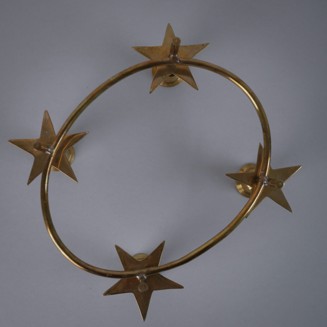 Messing Stjerne Adventsstage 8