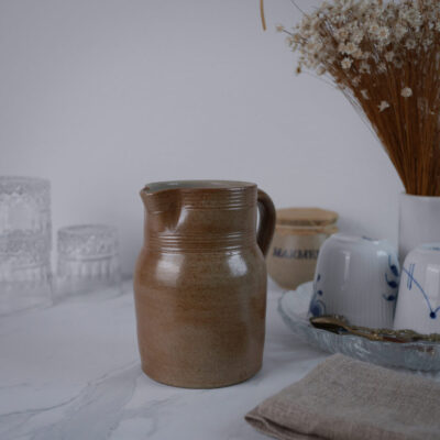 Fransk Kande i Brun Glasur