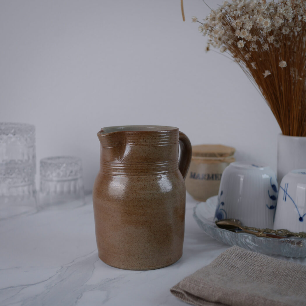 Fransk Kande i Brun Glasur