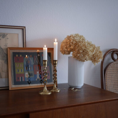 Snoede Messingstager, 2 stk.