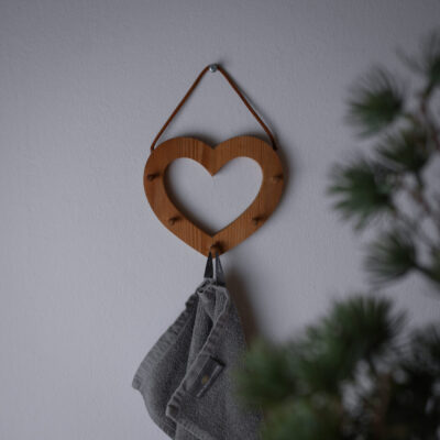 Lille Hjerteknage i Træ