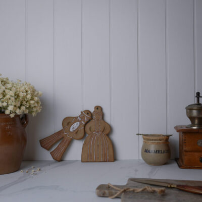 Keramik Mand & Kone, 2 stk.