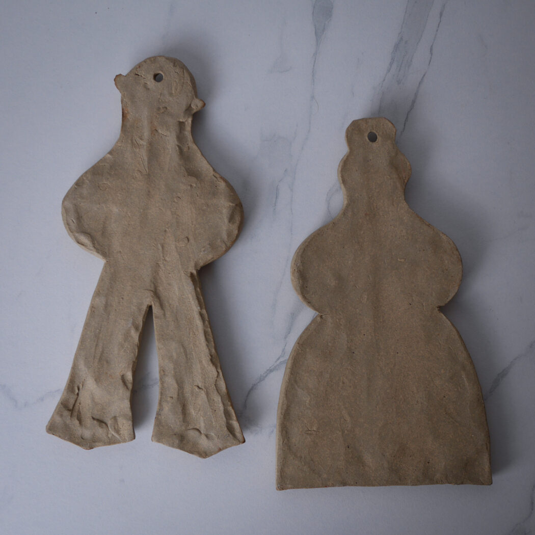Keramik Mand & Kone, 2 stk. 6