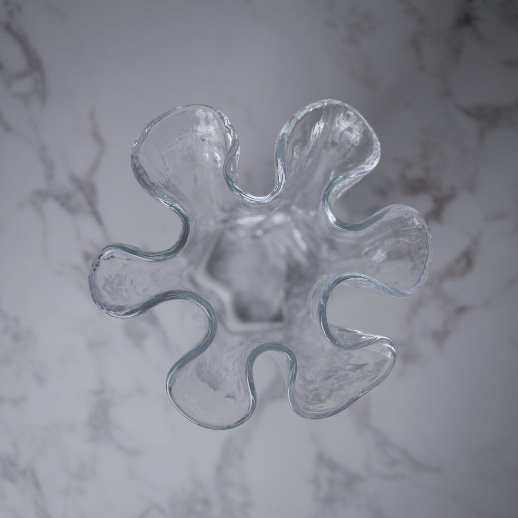 Tulipanvase i Glas 2