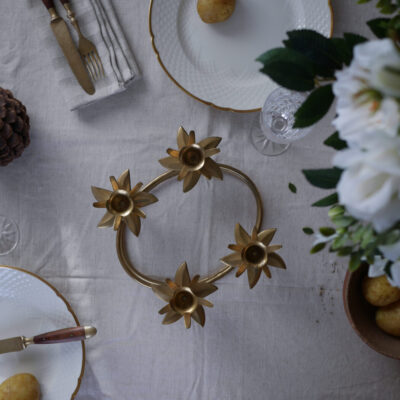 Smuk Messing Advensstage