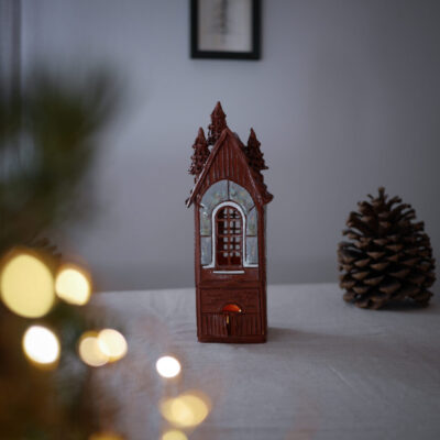 Eventyrligt Keramik Lyshus