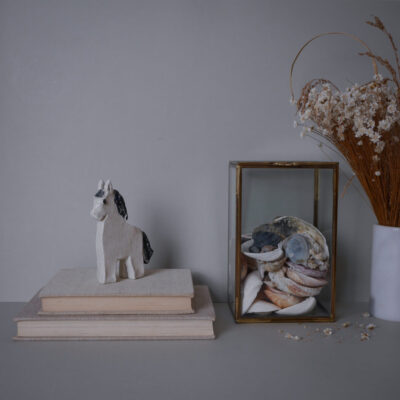 Charmerende Håndlavet Keramikhest