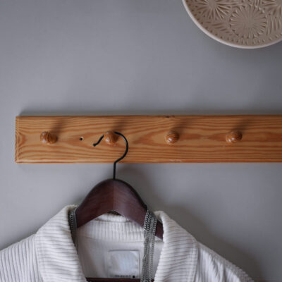 Knagerække i Træ, 6 Knager