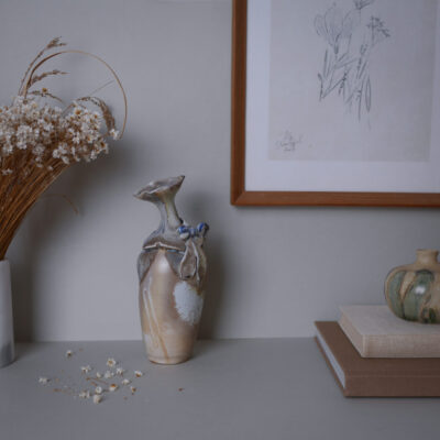 Skulpturel Keramik Vase